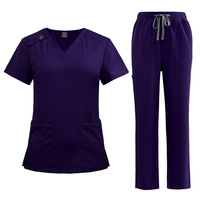 42020 vente en gros éponge jetable chirurgical main gommage jaune gommage uniformes ensembles chirurgical gommage uniformes femmes