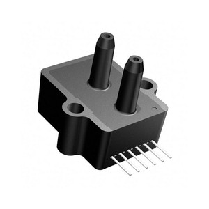 Accesorios para Sensores: Sensor de Presión Diferencial de 5 Pulgadas (1.25kPa) con Tubo de 4.83mm, Módulo Dual 12b 6-SIP de Montaje Pasante - Product Image 1