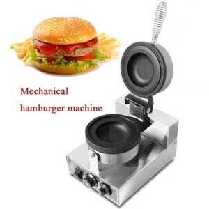Máquina eléctrica para hacer helados, gofres, hamburguesas, máquina para hacer helados, Panini, prensa para sándwich - Product Image 3