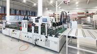 Machine à plastifier thermofusible CLF-PUR1300 Machines d'emballage en bois pour panneaux MDF/WPC Type de colle chaude
