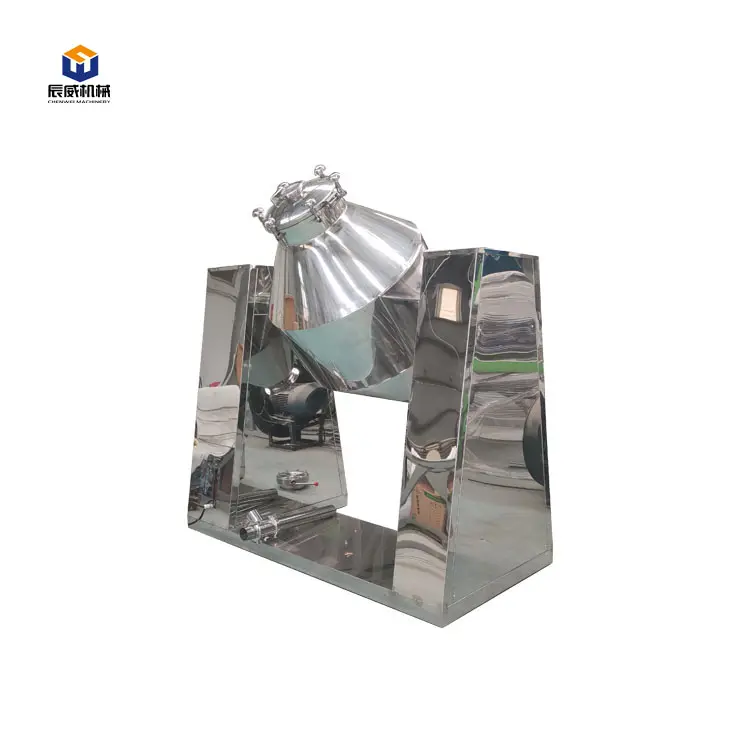 Mezclador de harina de alta uniformidad de mezcla Mezcla de Cono doble tipo W/máquina mezcladora de forma W