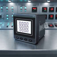 Medidor de Energía Trifásico EASTSONG ES96DY Clase 0.5S kWh, Factor de Potencia Activo y Reactivo, Armónicos, RS485 Half-Duplex Modbus RTU IP65