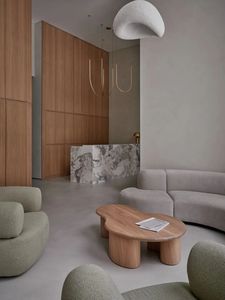 Design d'intérieur personnalisé Sanhai pour l'aménagement de l'espace des salons de beauté Services de rendu 3D naturel Plan directeur minimaliste Dessins CAO - Product Image 2