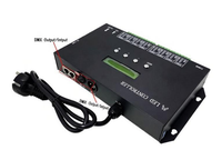 Vonew Star H807SA 8 Ports Artnet DMX à SPI LED Pixel Controller prend en charge la carte SD DMX512 Console LED Pixel Controller