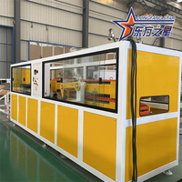 Machine d'extrusion de profilés en PVC ; Machine d'extrusion de tubes carrés en PVC SJ65/132