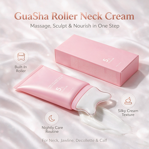 Crème pour le cou Gua Sha personnalisée, soin de la peau coréen, PDRN, collagène, Volufiline, lifting, raffermissant, hydratant, réparateur - Product Image 2