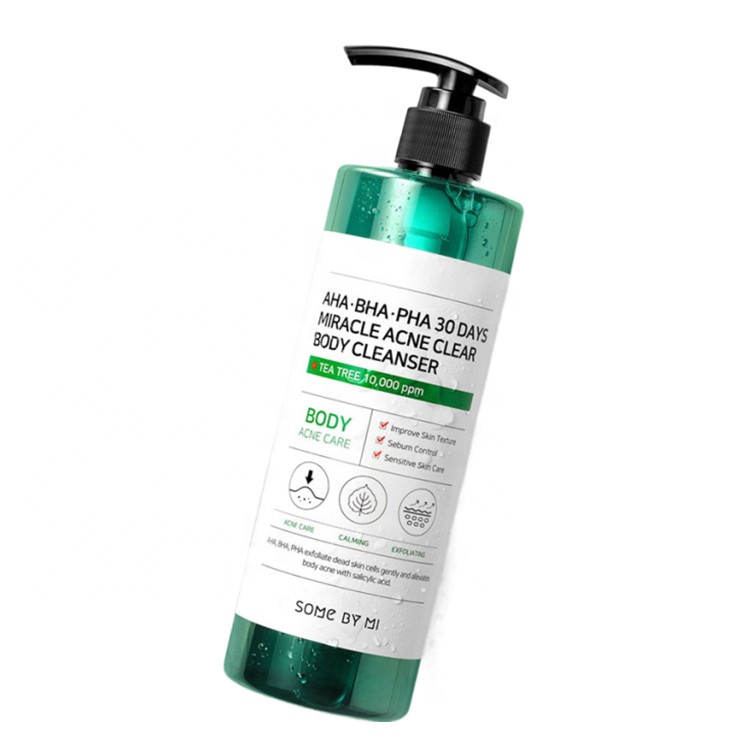 Корейская косметика, уход за кожей, натуральная салициловая кислота, Отшелушивающий гель для умывания тела, гель для душа