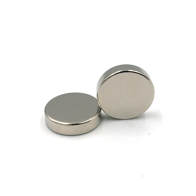 3000 Gauss N52 D10*2 Disc Powerful Permanent Cylinder Ndfeb Office Iman Round Super Strong Motor Neodymium Magnets for Speaker
