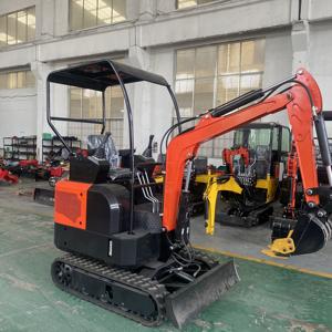 China 1.8ton Mini Excavadora TH18 1700kg Máquina excavadora sobre orugas con motor EPA Precio barato Componentes básicos incluidos - Product Image 3