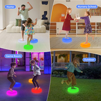 Lampe de sol LED tactile rechargeable, double son, piano, animaux, 16 couleurs, lampe de jeu pour enfants, centre commercial, divertissement, OEM