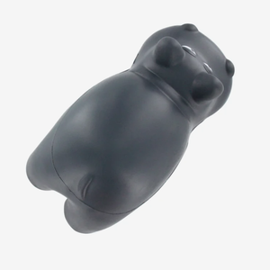 ลูกบอลบีบลดความเครียดรูปฮิปโปแบบกำหนดเอง ของเล่นบีบรูปสัตว์ พิมพ์โลโก้ ของขวัญส่งเสริมการขายจำนวนมาก - Product Image 3