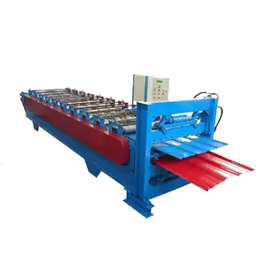 Factory 0 error double layer or single layer roof sheet roll forming machine production line
