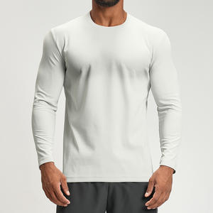 RUIQUWIN – Haut de sport léger pour homme avec logo personnalisé, séchage rapide, respirant, extensible dans quatre directions, idéal pour le fitness, la gym, l'entraînement et les voyages - Product Image 3