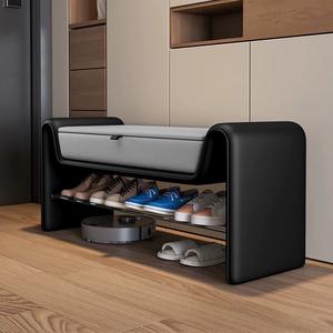 Banc de rangement <span class=keywords><strong>pour</strong></span> chaussures d'entrée, <span class=keywords><strong>pour</strong></span> magasin de vêtements, villa, salle de dressing, robuste et durable - Product Image 4