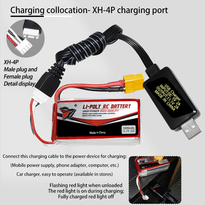 Actory-batería de litio para coche y barco, célula recargable personalizada de 903462 polímero 1600 MH H, 11,1 V para triciclo para niños - Product Image 5