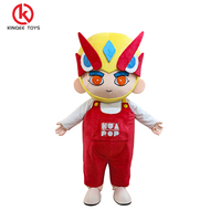 Costume gonflable de mascotte de dessin animé publicitaire Dragon personnalisé du fabricant du logo de la société d'inflatables publicitaires