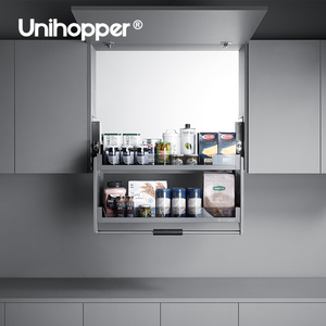 Accesorios <span class=keywords><strong>de</strong></span> almacenamiento <span class=keywords><strong>de</strong></span> cocina Unihopper, cesta elevadora, estantes extraíbles, cestas <span class=keywords><strong>de</strong></span> cajón <span class=keywords><strong>de</strong></span> elevador <span class=keywords><strong>de</strong></span> vidrio <span class=keywords><strong>para</strong></span> gabinete - Product Image 2