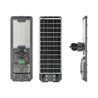 Farola Solar con Cámara de Alta Definición, 4G WiFi, LED de Alta Potencia, ABS, IP65, Resistente al Agua, Certificación CE, 2 Años de Garantía