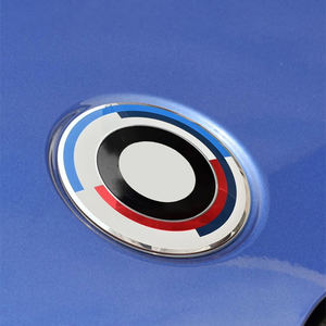 50e anniversaire Logo décoration extérieure couverture accessoires de style pour <span class=keywords><strong>BMW</strong></span> X3 X4 X5 X6 3 5 6 7 Series GT E90 F30 F10 G32 - Product Image 2