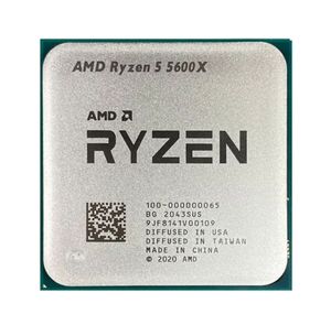 Procesador AMD R5 5600X de 3.<span class=keywords><strong>7</strong></span> GHz hasta 4.6 GHz, Seis Núcleos, 12 Subprocesos, Socket AM4, Nuevo en Bandeja, R5 AMD <span class=keywords><strong>CPU</strong></span> - Product Image 1