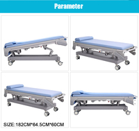 Table d'examen médical motorisée à ultrasons avec système de changement automatique de rouleau de papier, directement de l'usine, pour usage clinique