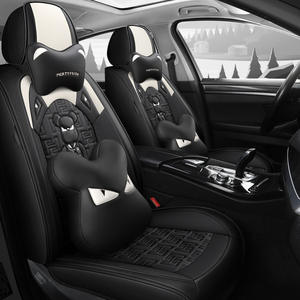 Fundas universales de cuero para <span class=keywords><strong>asientos</strong></span> de coche, accesorios impermeables de alta calidad, venta al por mayor - Product Image 2