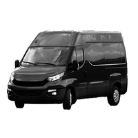 Pièces de rechange automobiles de qualité italienne, pare-chocs avant pratique en polypropylène 0,5 x 2 x 0,74 m pour IVECO Daily City 2014