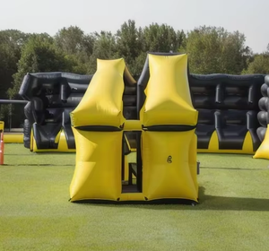 Conjunto de Búnkeres Inflables Personalizados para Paintball, Arena de Juego de Tiro al Aire Libre de PVC, Búnkeres Inflables Portátiles para Paintball y Tiro con Arco - Product Image 2