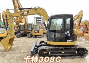 รถขุดตีนตะขาบขนาดเล็ก Caterpillar 308C มือสอง รุ่น Stage IIIA ชั่วโมงการใช้งานต่ำ เหมาะสำหรับการส่งออกไปยังแอฟริกาและเอเชียตะวันออกเฉียงใต้ - Product Image 4