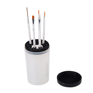 Bouteille de nettoyage pour pinceaux et stylos de nail art, récipient de nettoyage pour outils de manucure - Product Image 3