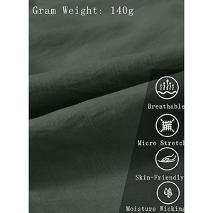 Pantalones Cargo Ligeros para Mujer, de Secado Rápido, para Senderismo, Viajes al Aire Libre, Joggers con Cintura Elástica, Pantalones Deportivos Casuales con Bolsillos con Botones - Product Image 5