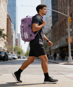 Mochila de Lona con Estampado de Letras de Gran Capacidad, Personalizada al por Mayor, para Deportes al Aire Libre, Gimnasio, Viajes, Impermeable, con Espacio para Zapatos, para Hombres y Mujeres - Product Image 4