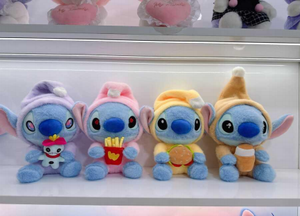 Peluches Lilo & Stitch 26 cm, animaux en peluche doux pour enfants de 2 à 4 ans, cadeau unisexe avec rembourrage en coton PP - Product Image 1