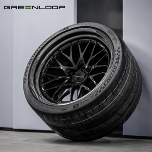 Rines de Aleación Forjados GL 18 19 20 Pulgadas, Negro Brillante, Cóncavos Profundos, para <span class=keywords><strong>Ford</strong></span> <span class=keywords><strong>Mustang</strong></span> Shelby GT500, PCD 5x114.3, Rines Personalizados Muscle - Product Image 3