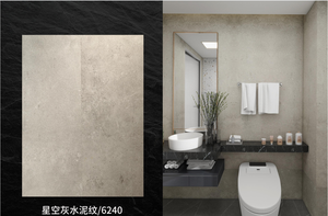 Tấm ốp tường <span class=keywords><strong>PVC</strong></span> giả đá hiện đại, bán chạy, chống tia UV, tấm nhựa <span class=keywords><strong>WPC</strong></span>, chống thấm và chống ẩm cho hộ gia đình - Product Image 6