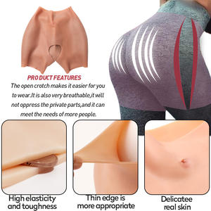 3XL дизайн силиконовые облегающие трусики для бедер с высоким реалистичным контролем плюс размер леггинсы для взрослых трансгендерные кроссдрессеры для женщин - Product Image 5