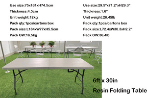 Celina sản phẩm mới không thấm nước bền ráp 30 "nhựa gấp bảng - Product Image 6