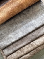 Tissu d'ameublement en velours texturé en mètres, directement de l'usine, doux pour la peau, respirant, pour chaises, bureaux, salles d'accueil et chambres
