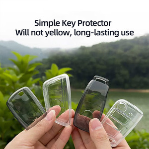 Cover per Chiavi in TPU per <span class=keywords><strong>Renault</strong></span> Koleos Captur Megane Clio Scenic Arkana, <span class=keywords><strong>Accessori</strong></span> Protettivi per Chiavi Auto - Product Image 2