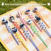 Patchs décoratifs souples à thème baseball avec logo des Dodgers, en PET, pour fêtes de fin d'année ; disponibles