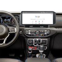 Autoradio Android 15 pouces avec lecteur DVD et navigation pour Jeep Wrangler JL / Gladiator JT 2018-2023 CarPlay