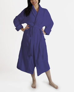 Peignoirs de bain personnalisés super doux pour <span class=keywords><strong>chambre</strong></span> d'amis peignoir tissu 100% coton éponge peignoir hôtel lin peignoir femmes - Product Image 4