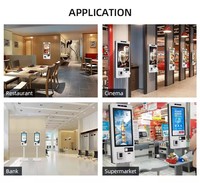 Wintonix YCSYB236 Penyangga Terminal POS untuk Lantai/Dinding dengan NFC, Layar Sentuh Kapasitif 10-Titik, Printer Thermal 80mm