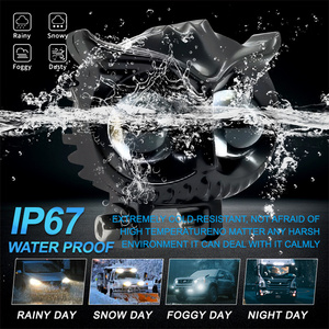 2.5 pouces led antibrouillard <span class=keywords><strong>mini</strong></span> lentille projecteur phares 12v 24v blanc jaune hibou <span class=keywords><strong>moto</strong></span> phare travail lumière pour camion jeep - Product Image 6