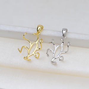 Colgante de Plata S925 con Abertura sin Aguja, Perla Barroca Anisotrópica de 13-19 mm, Soporte para Accesorios DIY, 1793, Fornituras de Joyería - Product Image 4