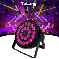 Yelang 24*12w RGBW LED Par Stage Lights DMX512 Sound Activated Moving Head Remote Control for DJ Disco Bar Party  Rate