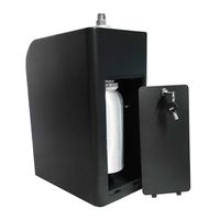 Machine de diffusion d'huile d'arôme commerciale 2000 CBM Capacité de 500ml Connexion du système CVC Humidité mécanique pour les hôtels Ménages