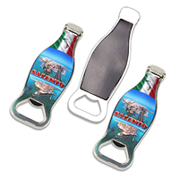 Ouvre-bouteille en métal de haute qualité, design souvenir personnalisé, ouvre-bouteille 3D en alliage de zinc, aimant magnétique pour réfrigérateur, ouvre-bouteille de bière