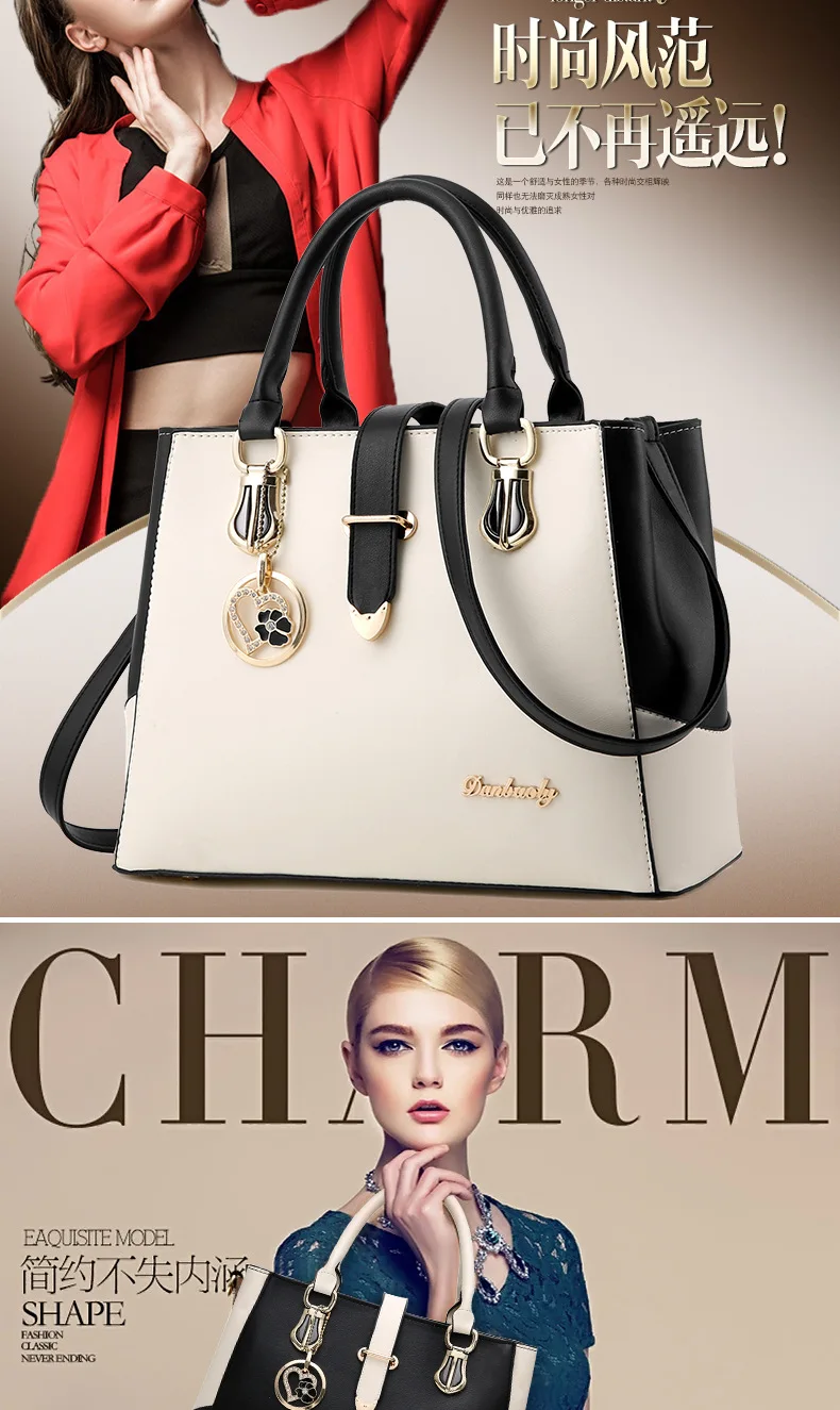 Fashion Luxury Long Strap Handbags Shoulder Bags for Women's