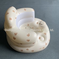 Canapé gonflable moderne et minimaliste modèle XL-766 en PVC, prêt à l'emploi transfrontalier, pour l'apprentissage de la position assise et la prévention des chutes chez les nourrissons, portable